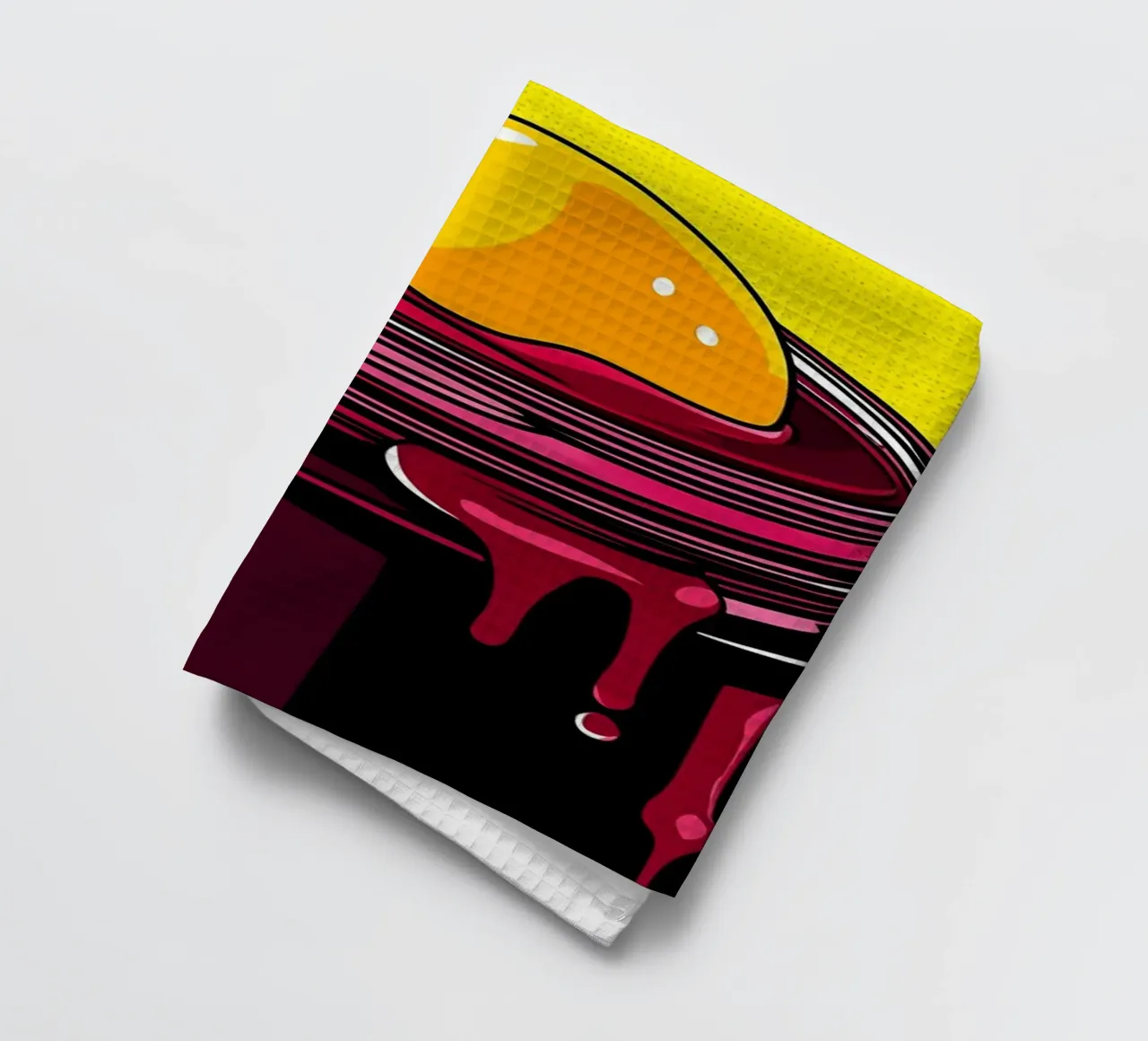 Nourriture à l'intérieur d'un bocal - Pop Art torchon de ColorCrash Gallery
