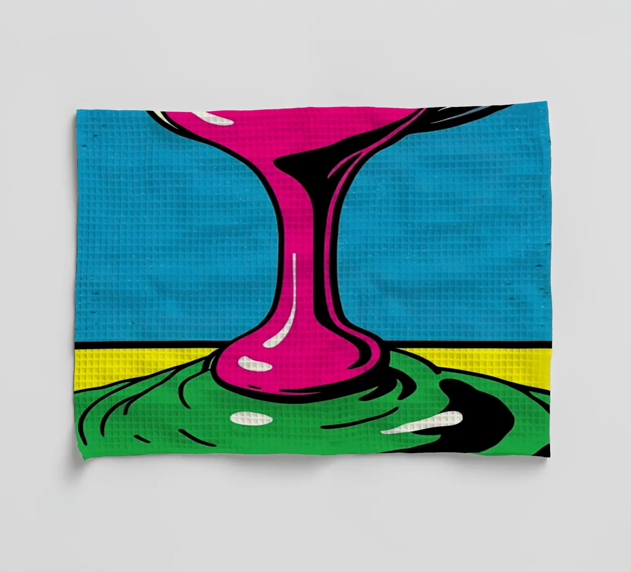 Gocce di cucchiaio - Pop Art canovaccio da cucina da ColorCrash Gallery