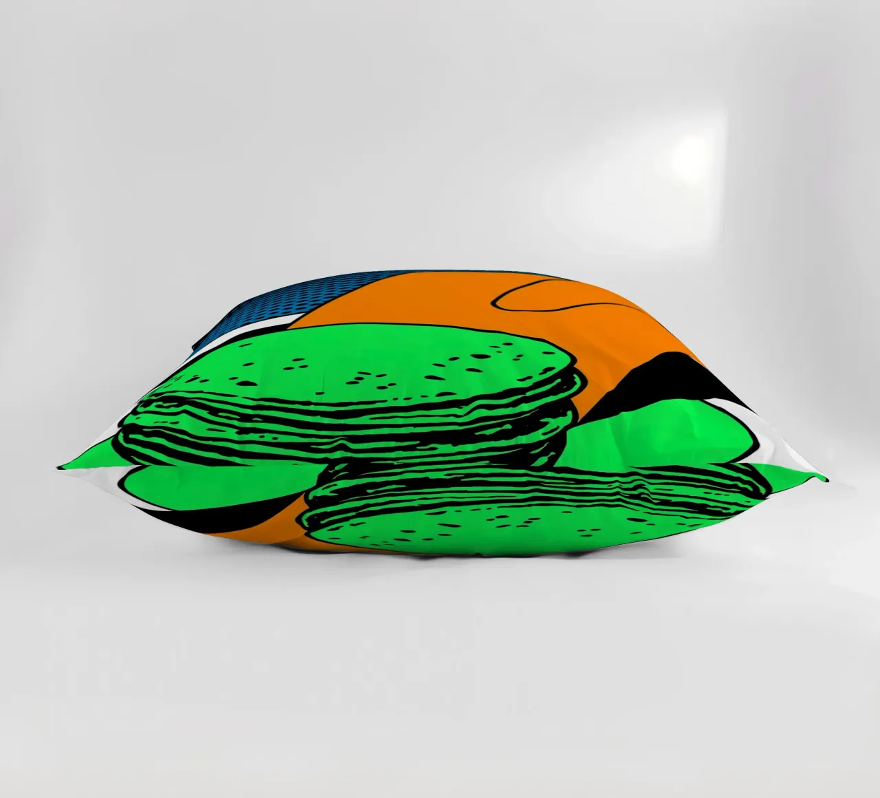 Pancake - Pop Art cuscino da ColorCrash Gallery