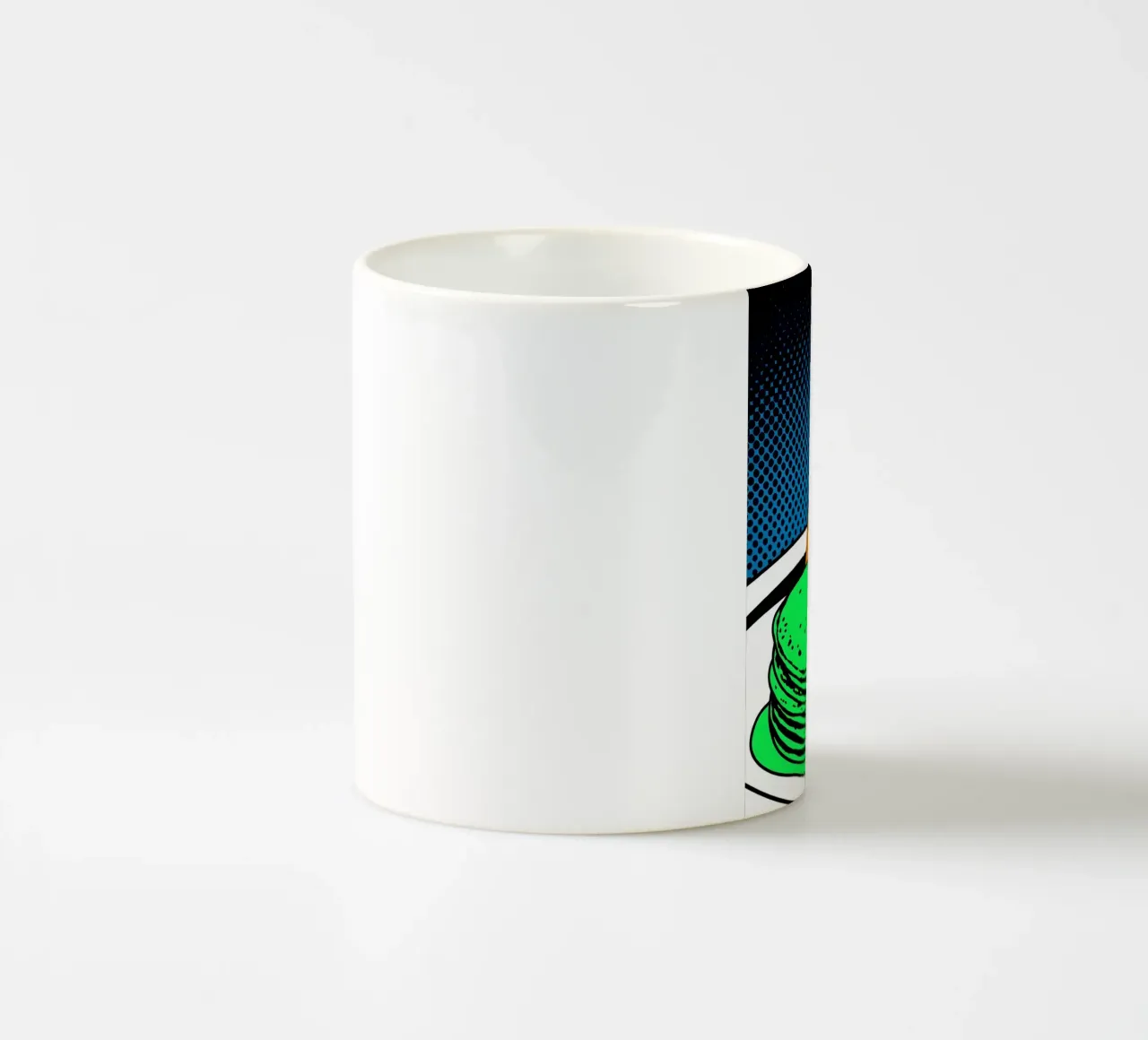 Pancake - Pop Art tazza in ceramica da ColorCrash Gallery