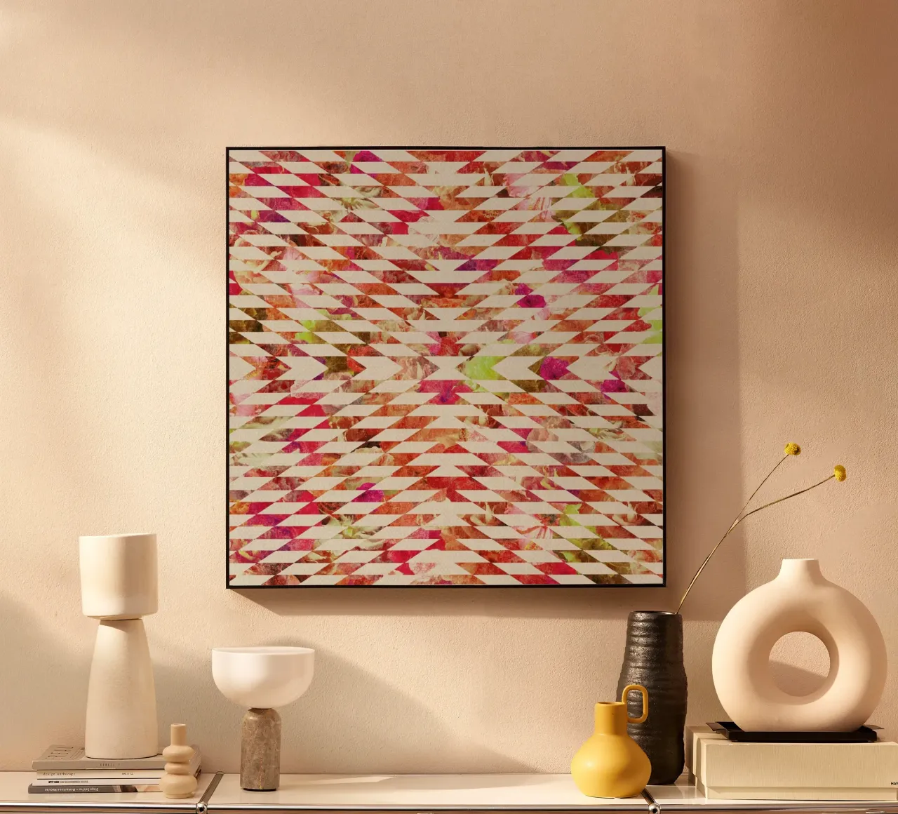 Floral Explosion alluminio dibond da Bianca Green