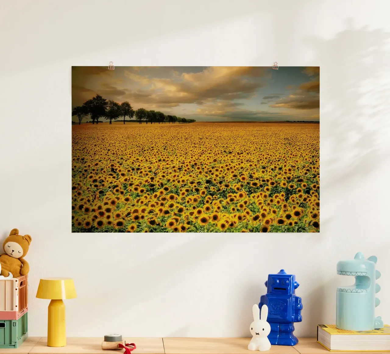 Sunflowers - Piotr Krol (Bax) carta hahnemühle da Pictufy