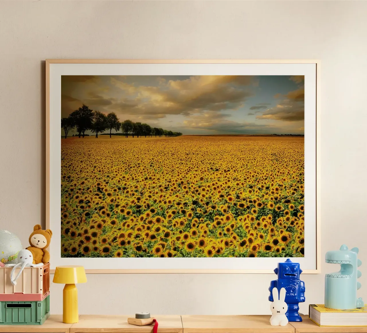Sunflowers - Piotr Krol (Bax) carta hahnemühle da Pictufy