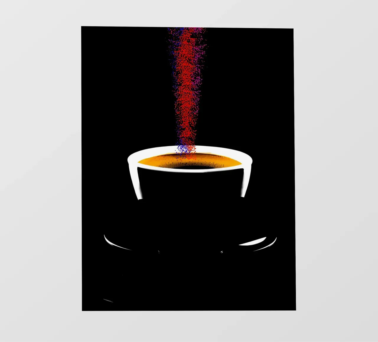 Caffè - Pop Art telo in pvc da ColorCrash Gallery