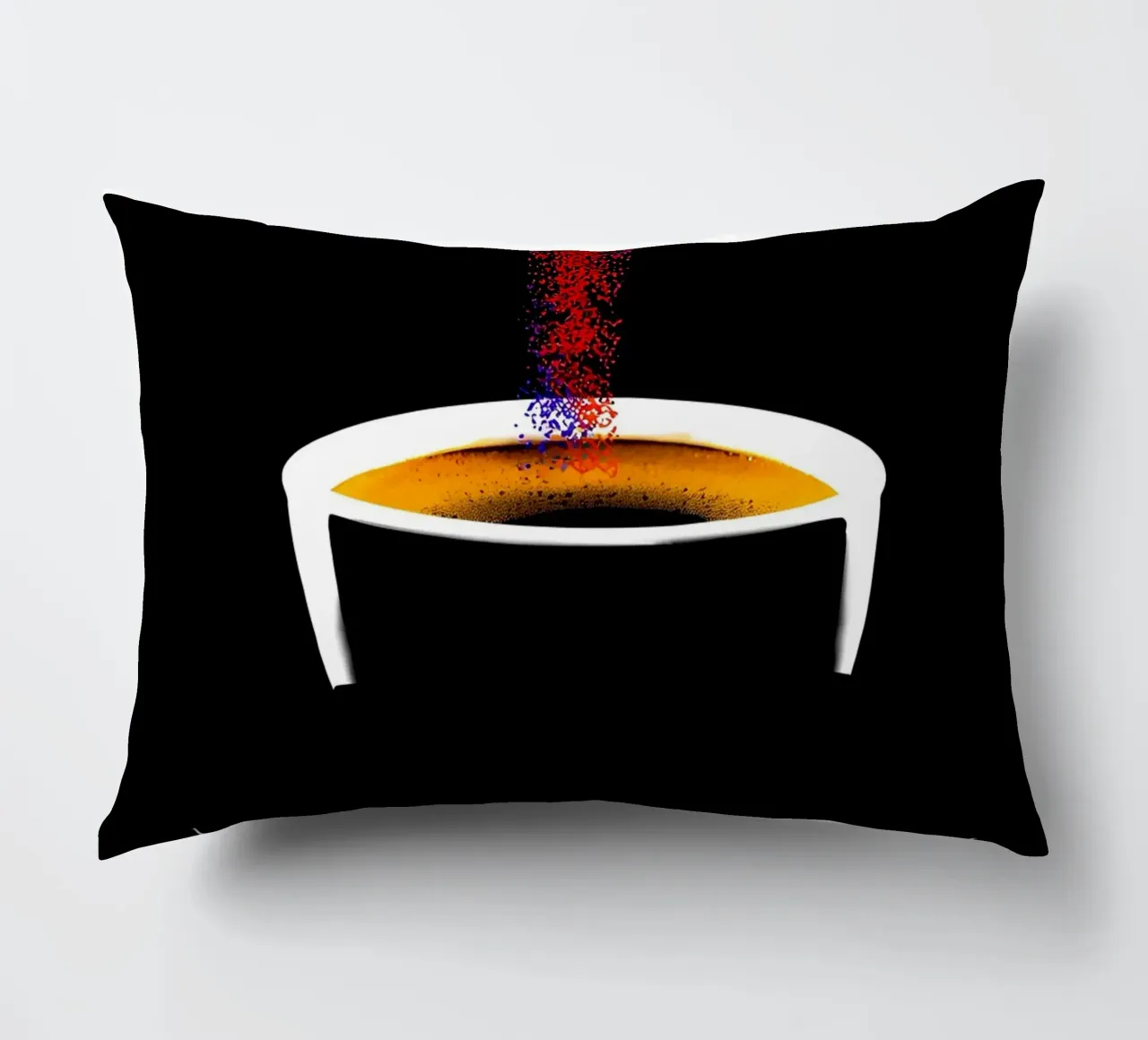 Caffè - Pop Art cuscino da ColorCrash Gallery