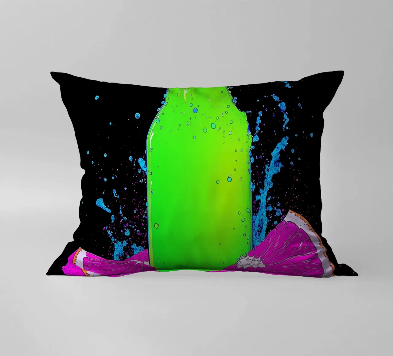 Succo di frutta - Pop Art cuscino da ColorCrash Gallery