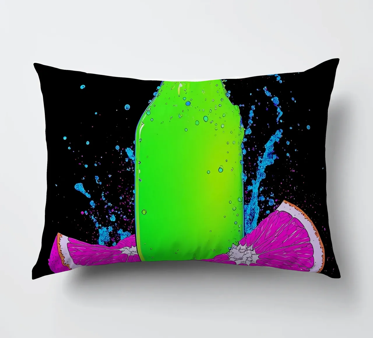 Succo di frutta - Pop Art cuscino da ColorCrash Gallery