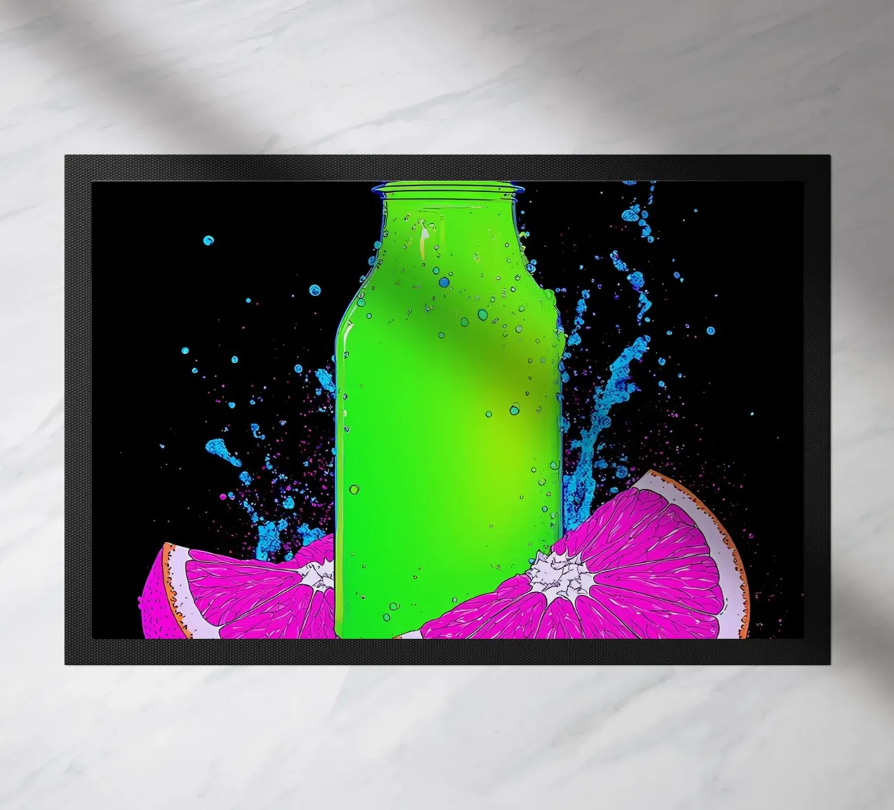 Succo di frutta - Pop Art zerbino da ColorCrash Gallery