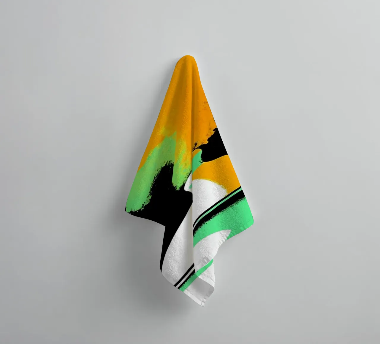 Teiera - Pop Art asciugamano da bagno da ColorCrash Gallery