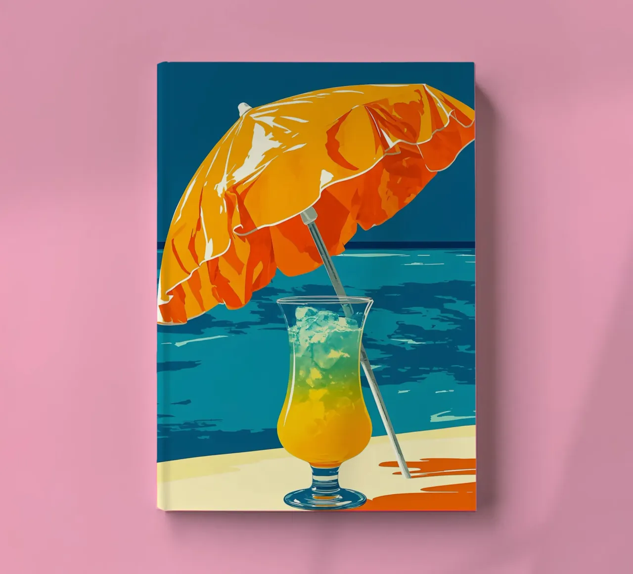 Bere in spiaggia - Pop Art diario da ColorCrash Gallery