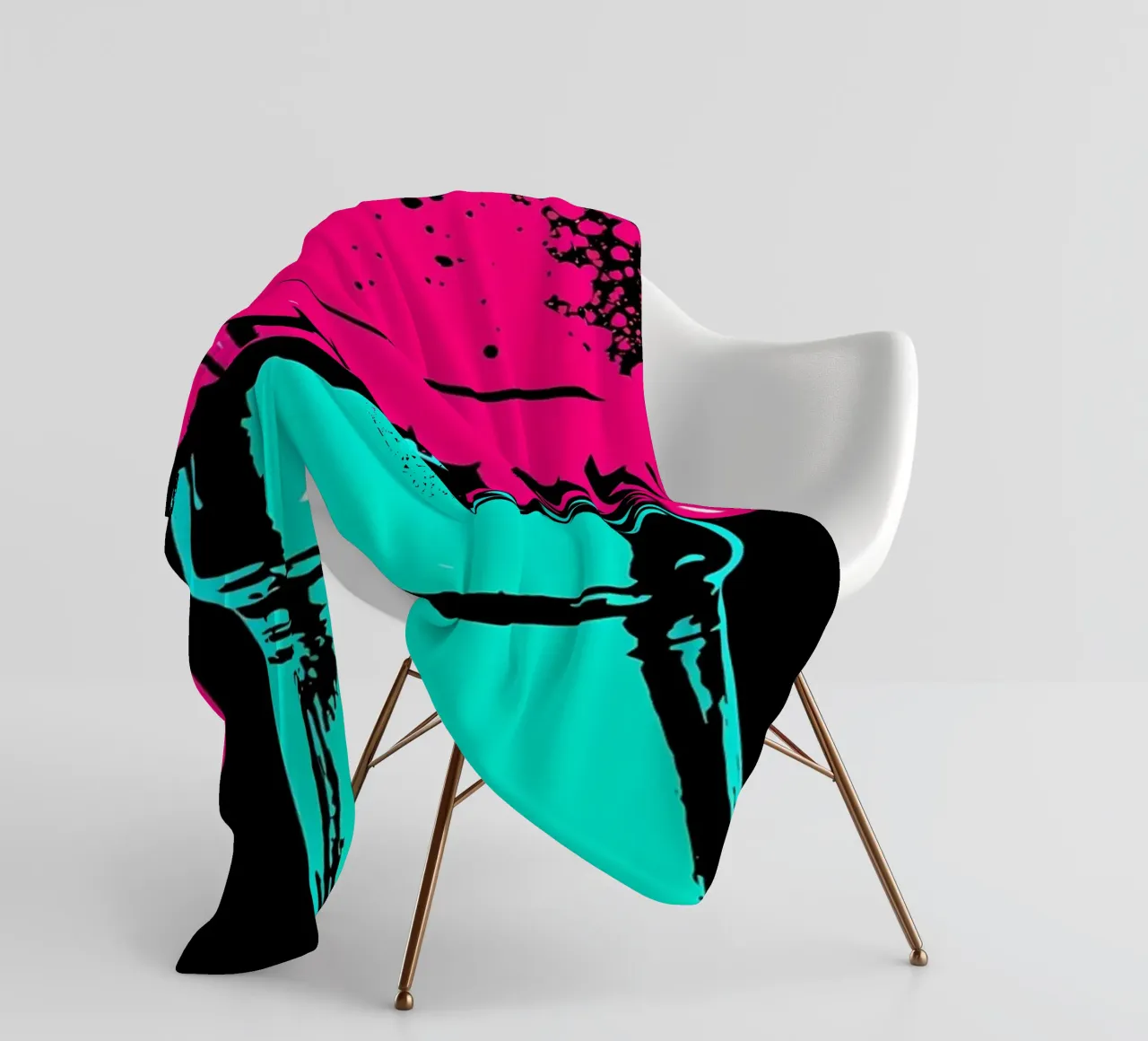 Bevanda rinfrescante - Pop Art coperta in pile da ColorCrash Gallery
