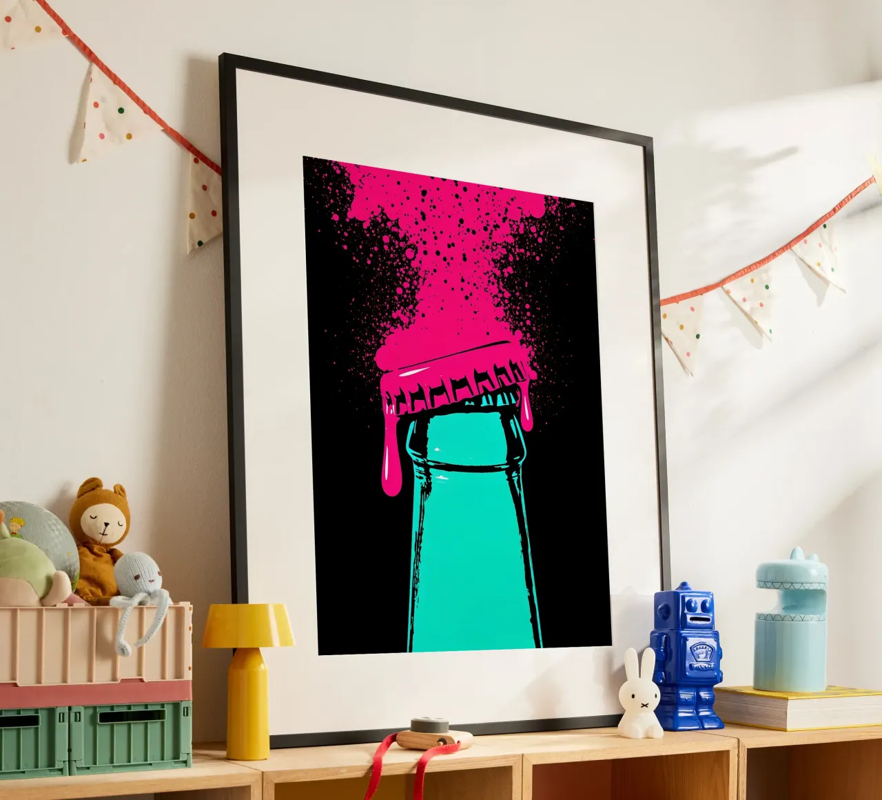 Refreshment Drink - Pop Art hahnemühle by ColorCrash Gallery