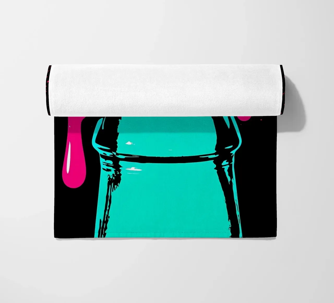 Bevanda rinfrescante - Pop Art telo mare da ColorCrash Gallery