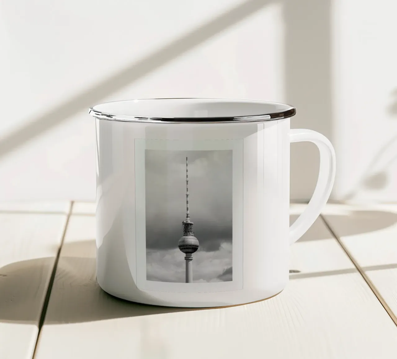 Alexanderplatz, Berlin Icons tazza in smalto da METROPOLIS