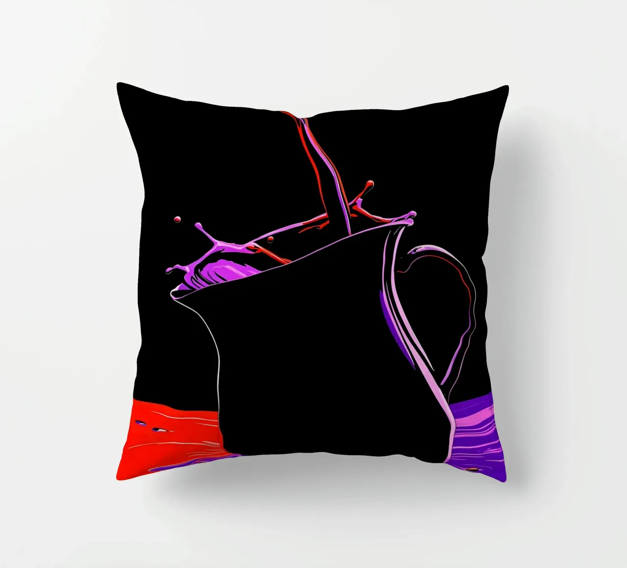 Acqua in brocca - Pop Art cuscino da ColorCrash Gallery