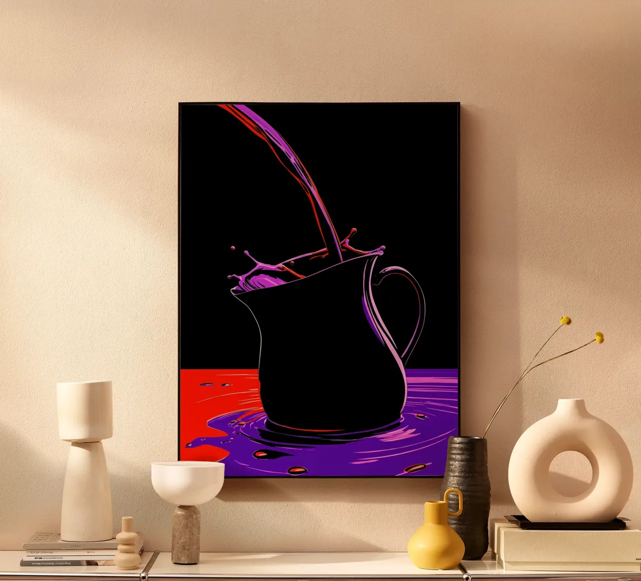 Acqua in brocca - Pop Art plexiglass da ColorCrash Gallery