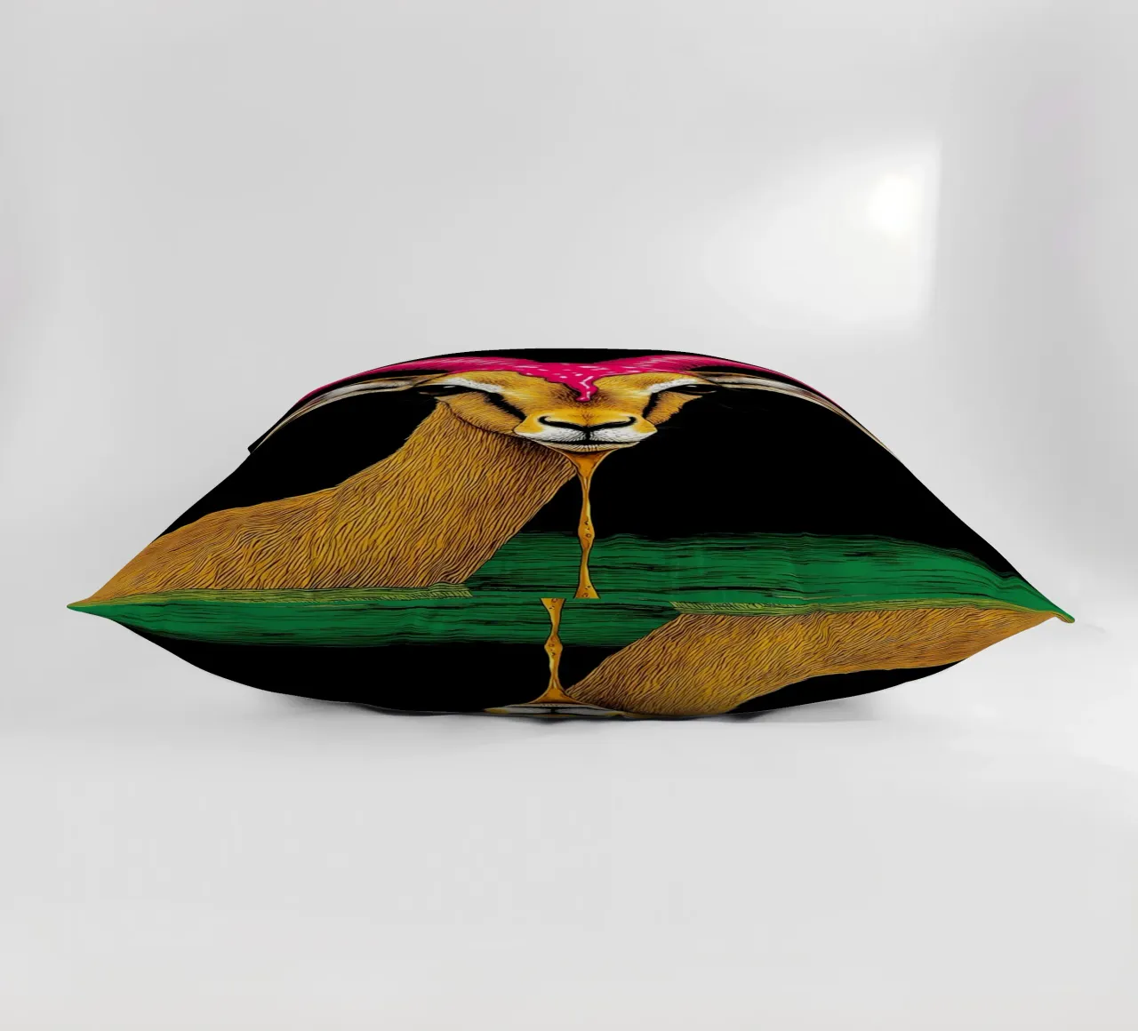 Antilope - Pop Art cuscino da ColorCrash Gallery