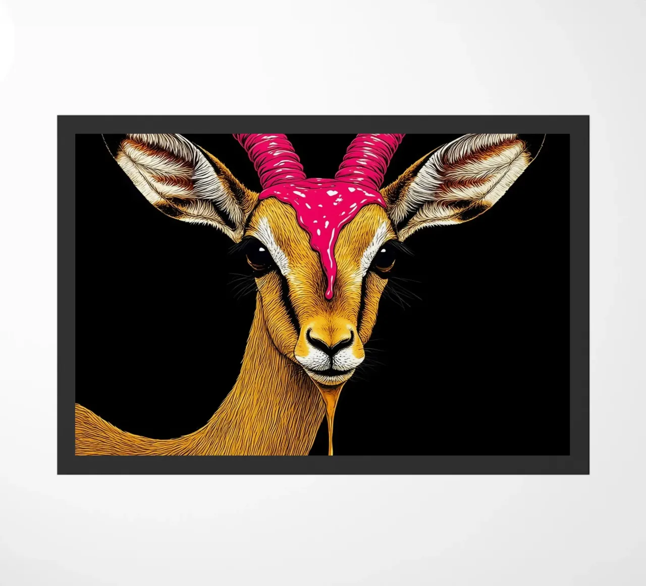 Antilope - Pop Art zerbino da ColorCrash Gallery