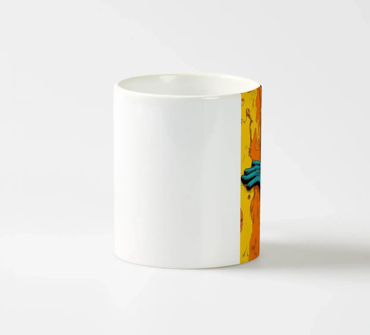 Lemure - Pop Art tazza in ceramica da ColorCrash Gallery