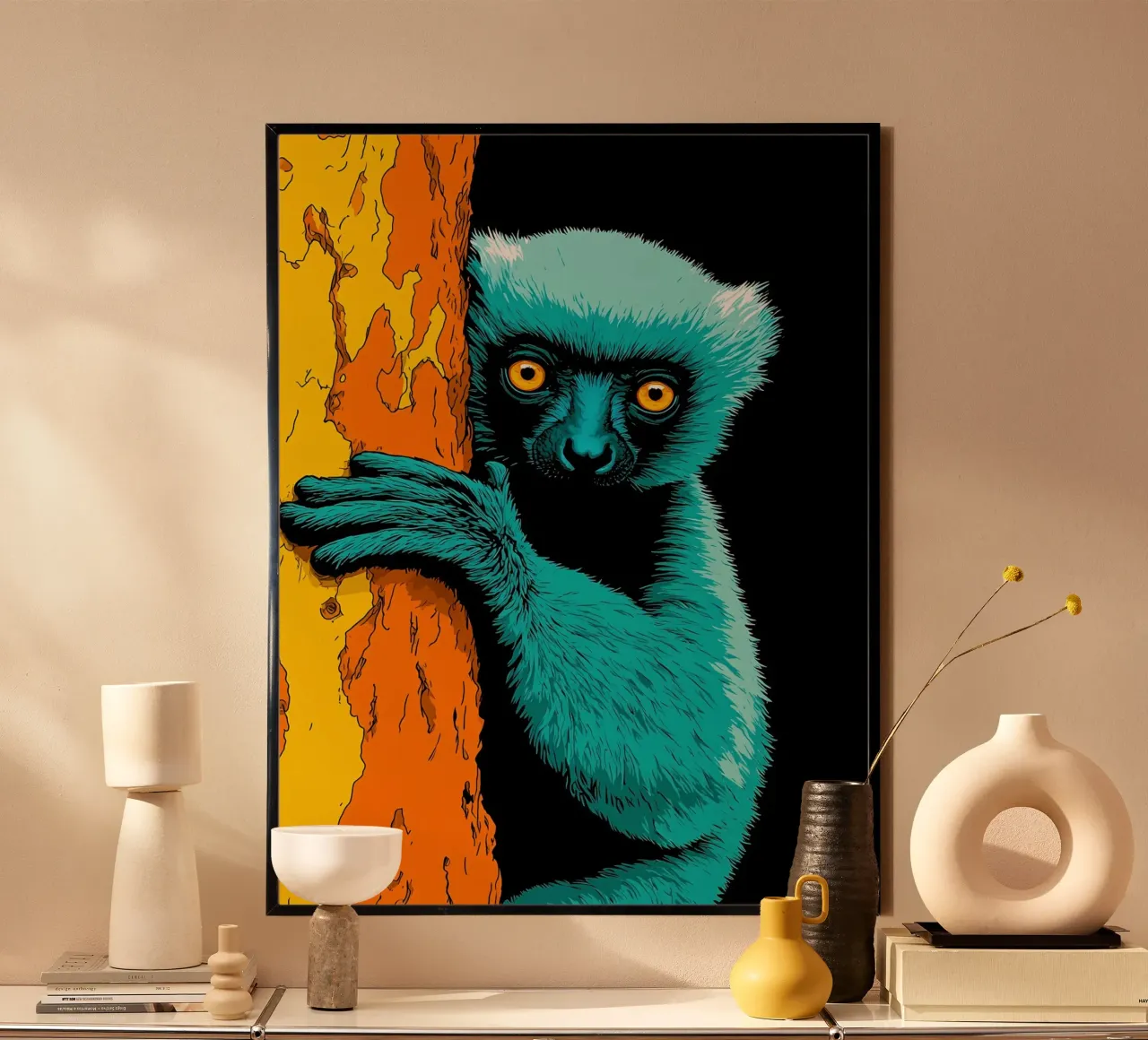 Lemure - Pop Art poster da ColorCrash Gallery