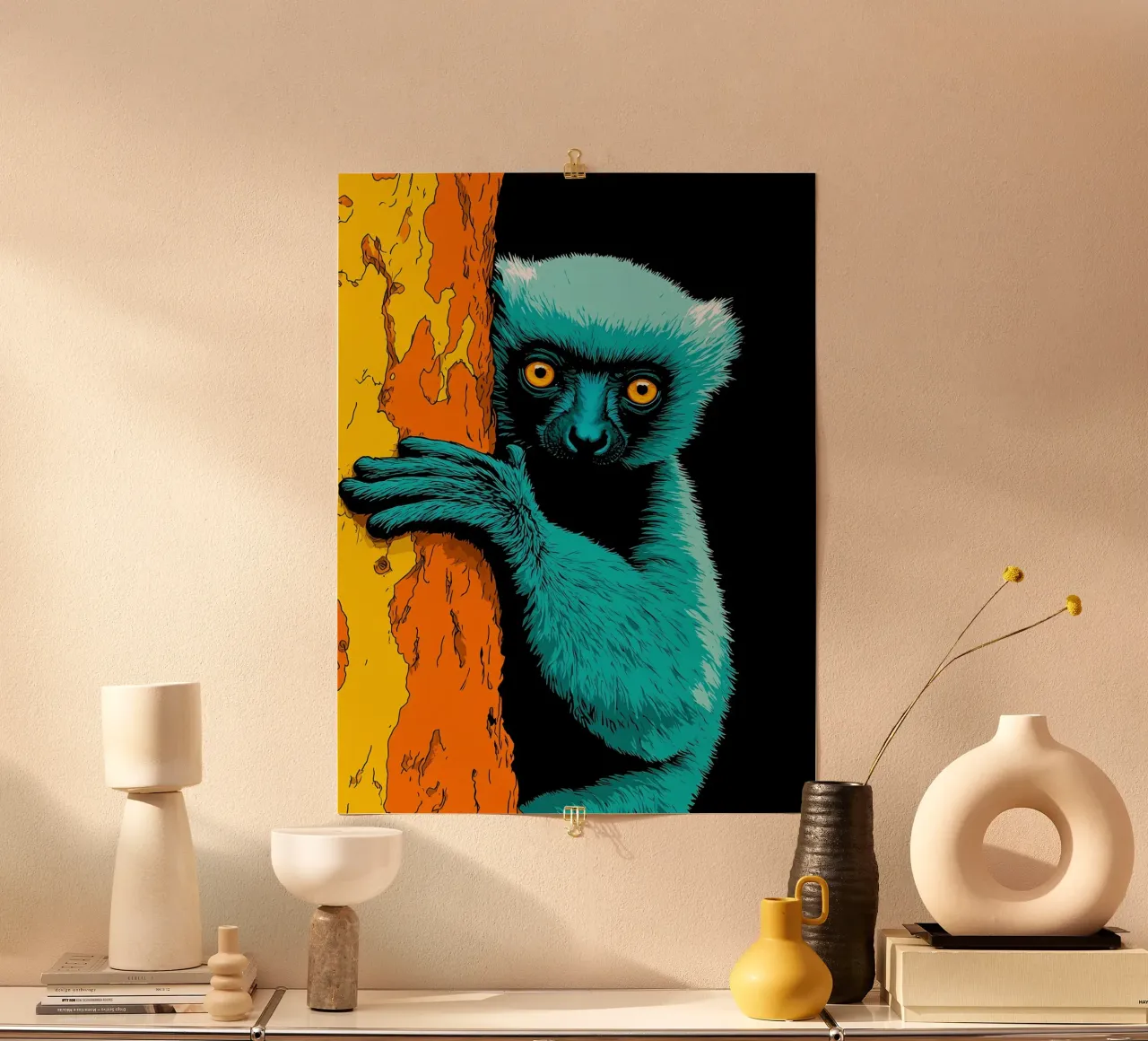 Lemure - Pop Art poster da ColorCrash Gallery