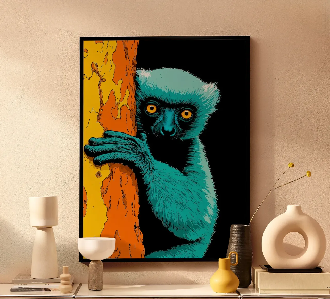 Lemure - Pop Art poster da ColorCrash Gallery