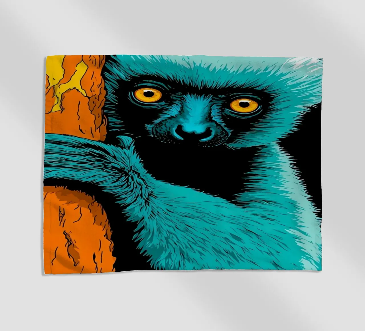 Lemure - Pop Art telo mare da ColorCrash Gallery