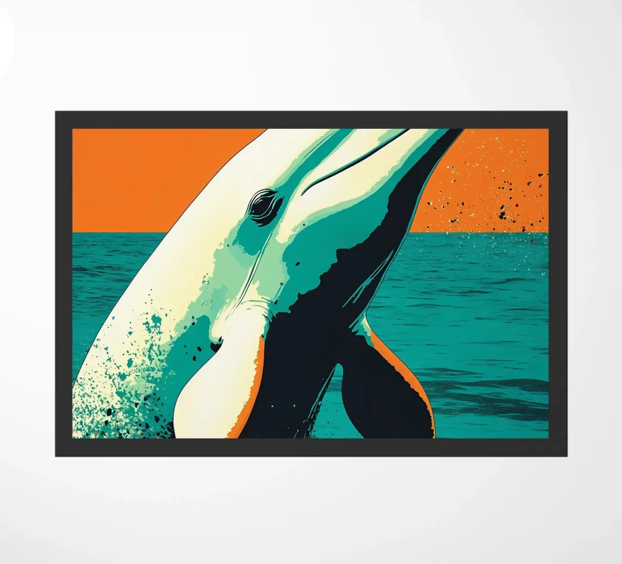 Delfino - Pop Art zerbino da ColorCrash Gallery