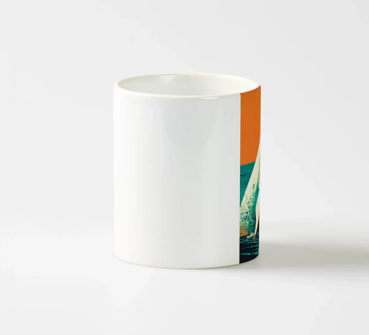 Delfino - Pop Art tazza in ceramica da ColorCrash Gallery
