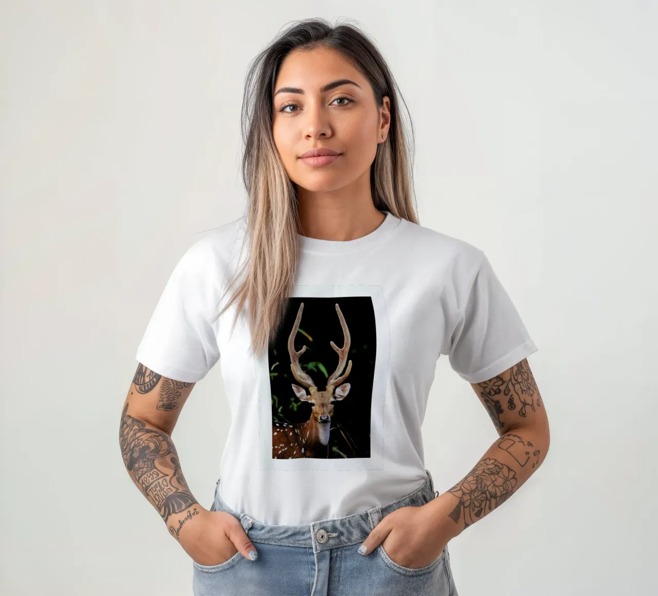 Forest Deer t-shirt da Natural Kingdom