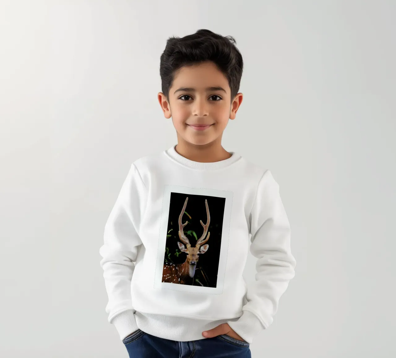 Forest Deer felpa bambino da Natural Kingdom