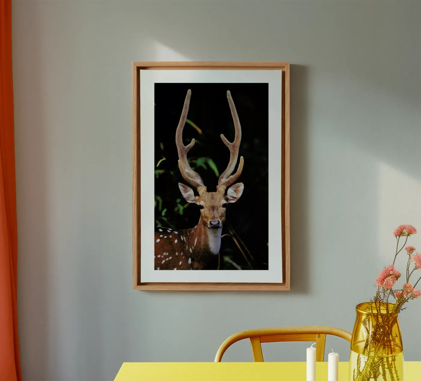 Forest Deer canvas van Natural Kingdom