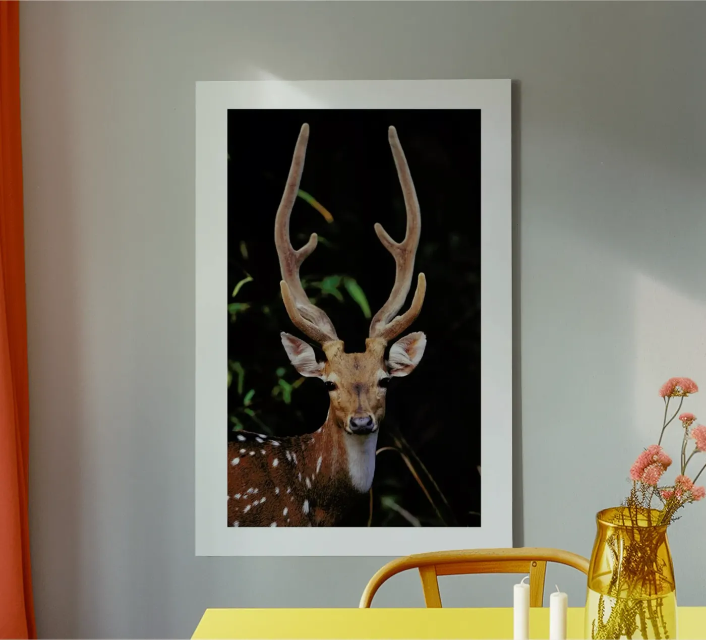 Forest Deer canvas van Natural Kingdom