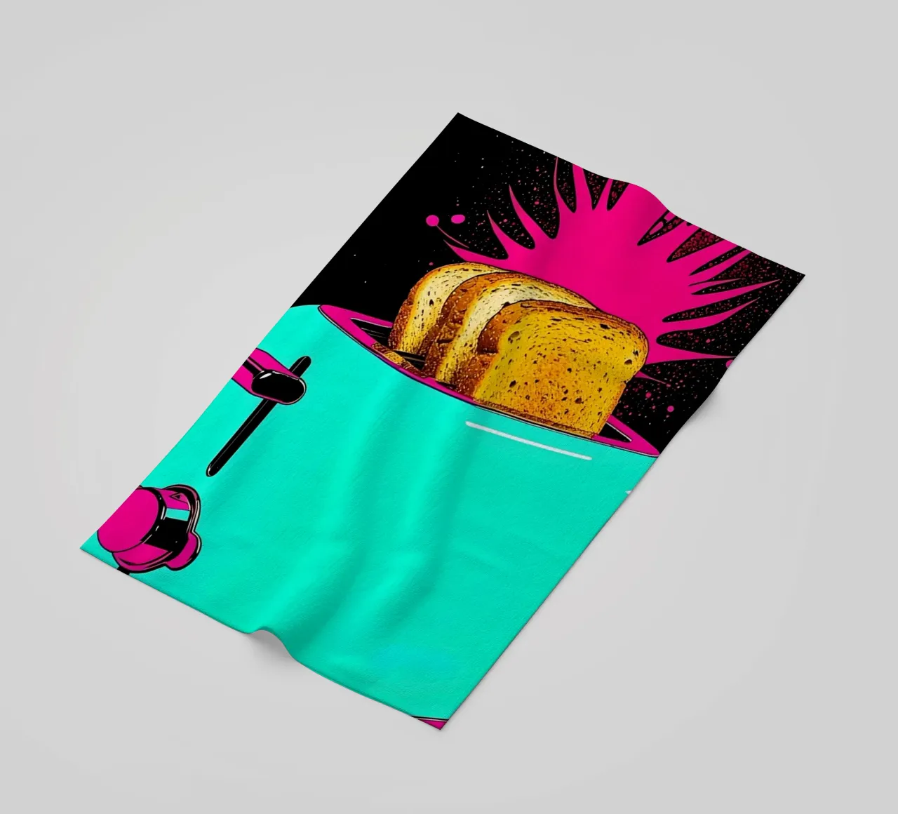 Tostapane - Pop Art telo mare da ColorCrash Gallery
