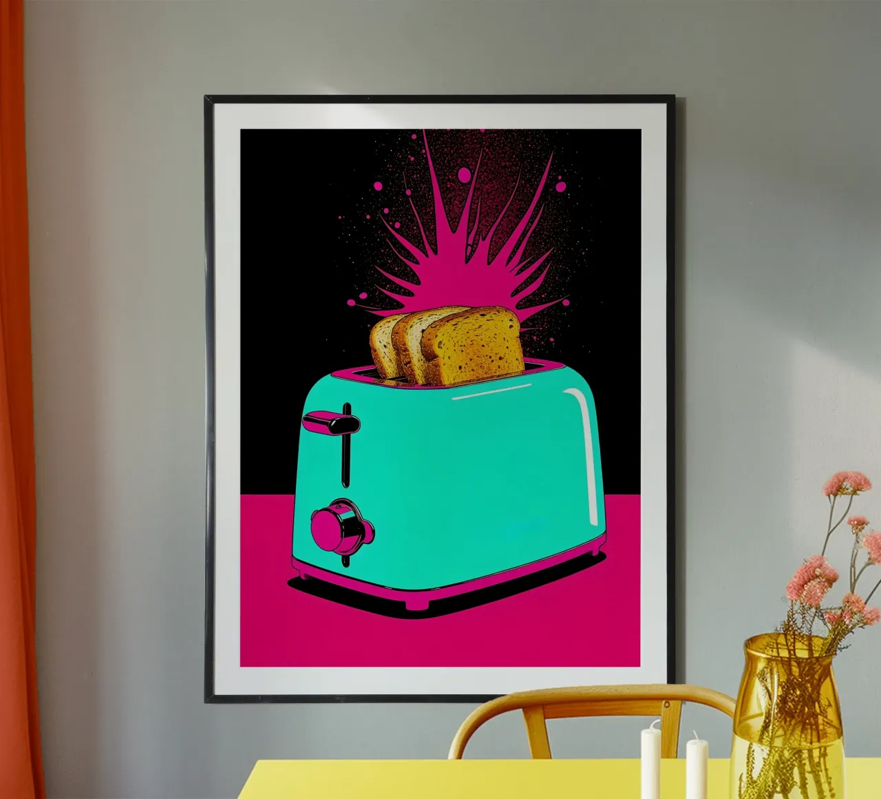 Tostapane - Pop Art carta hahnemühle da ColorCrash Gallery