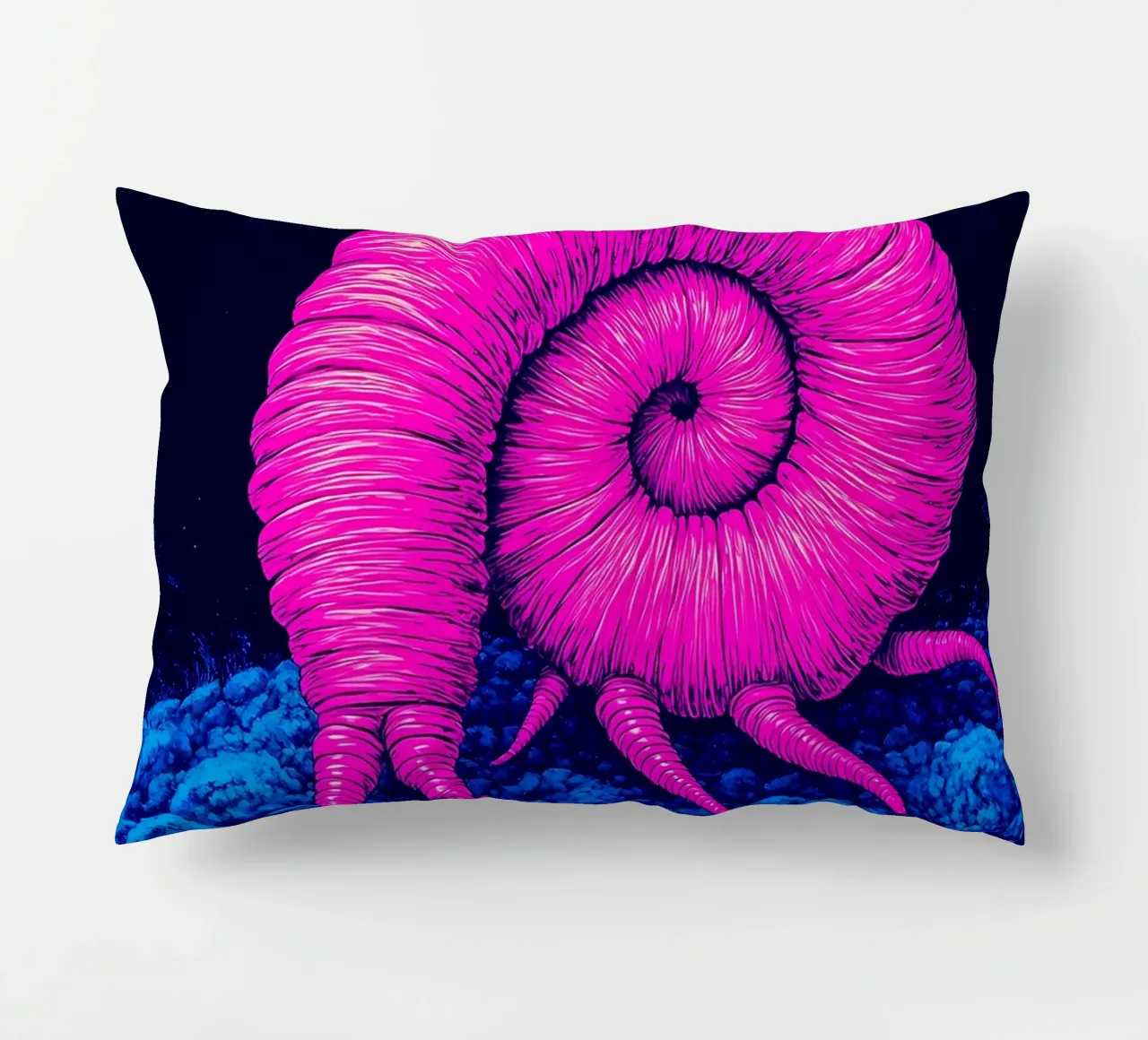 Nautilus - Pop Art cuscino da ColorCrash Gallery