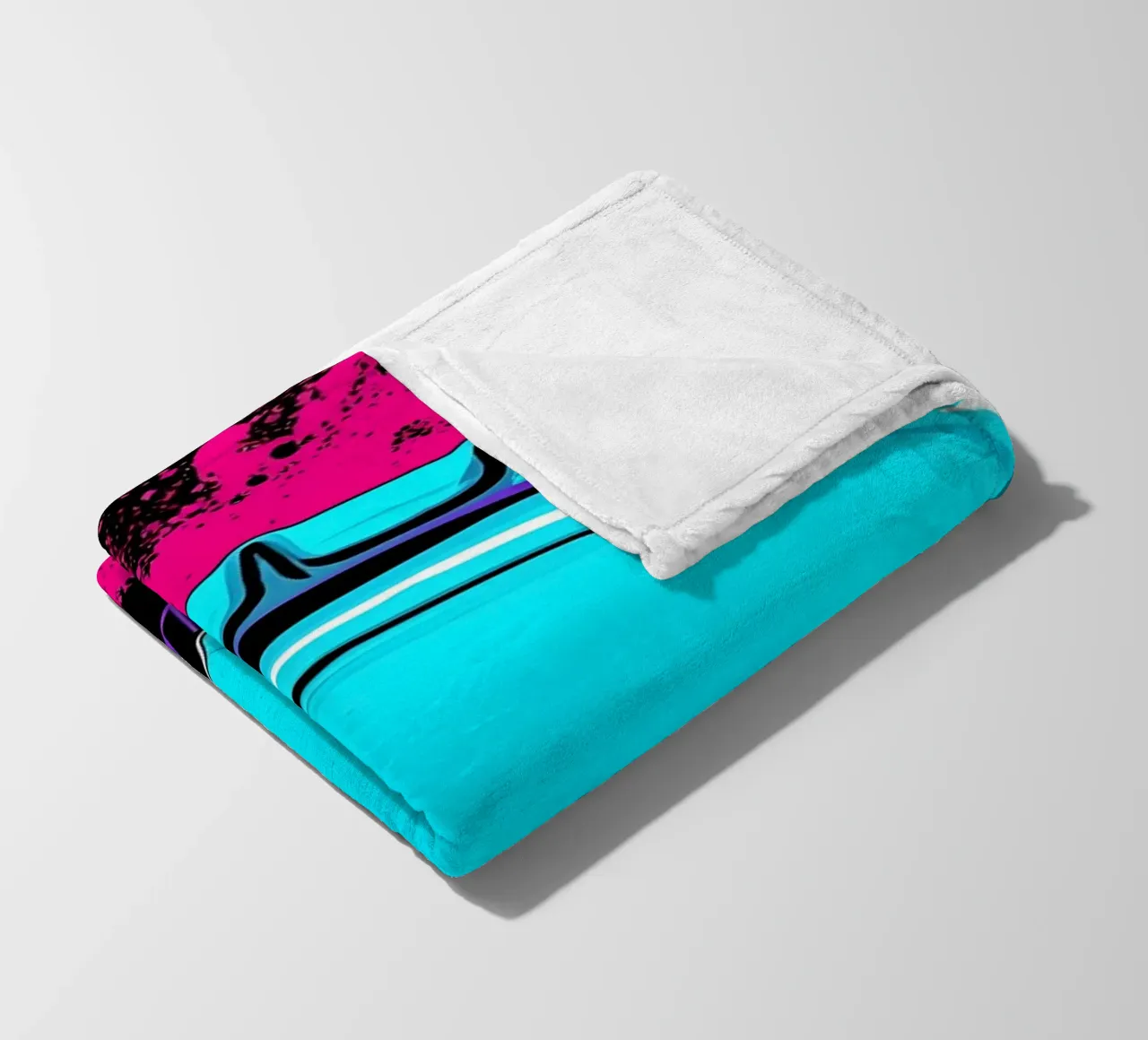 Tappo di bottiglia - Pop Art coperta in pile da ColorCrash Gallery