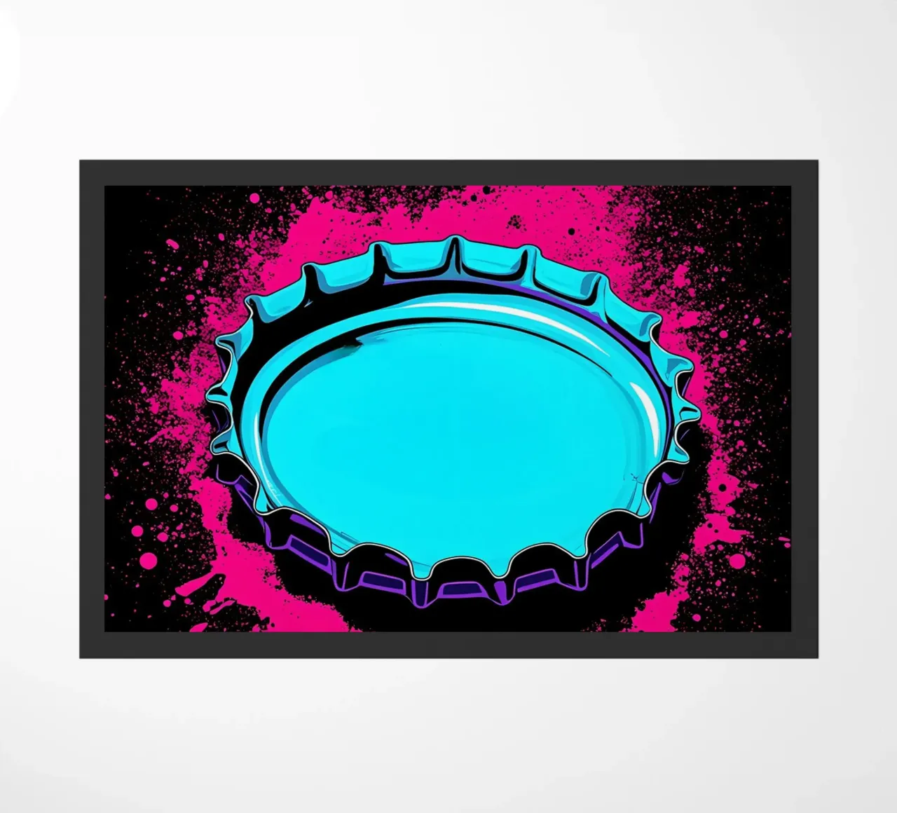 Tappo di bottiglia - Pop Art zerbino da ColorCrash Gallery