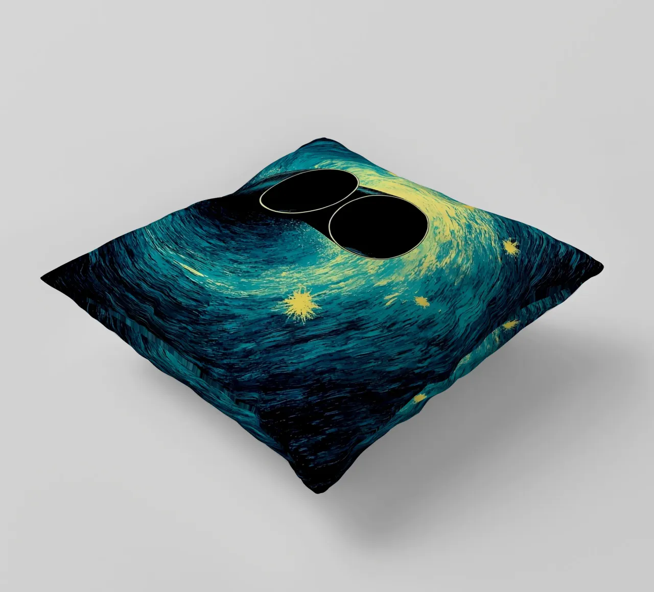 Telescopi spaziali - Pop Art cuscino da ColorCrash Gallery