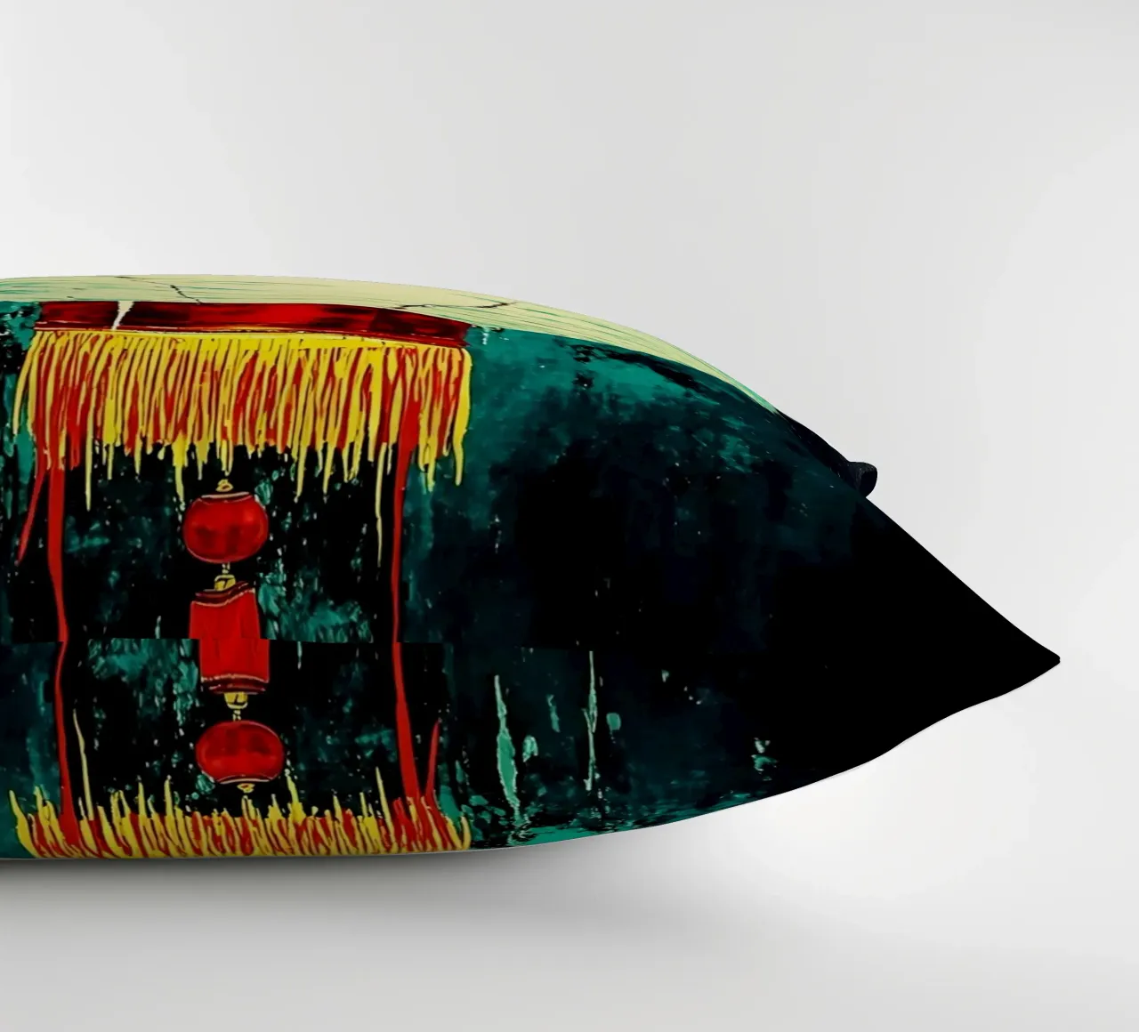 Lanterna infrangibile - Pop Art cuscino da ColorCrash Gallery