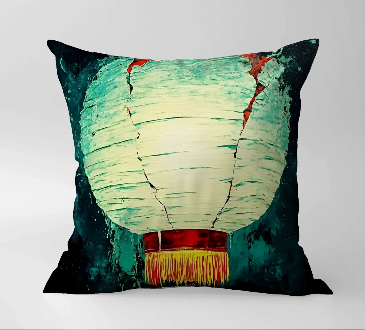 Lanterna infrangibile - Pop Art cuscino da ColorCrash Gallery