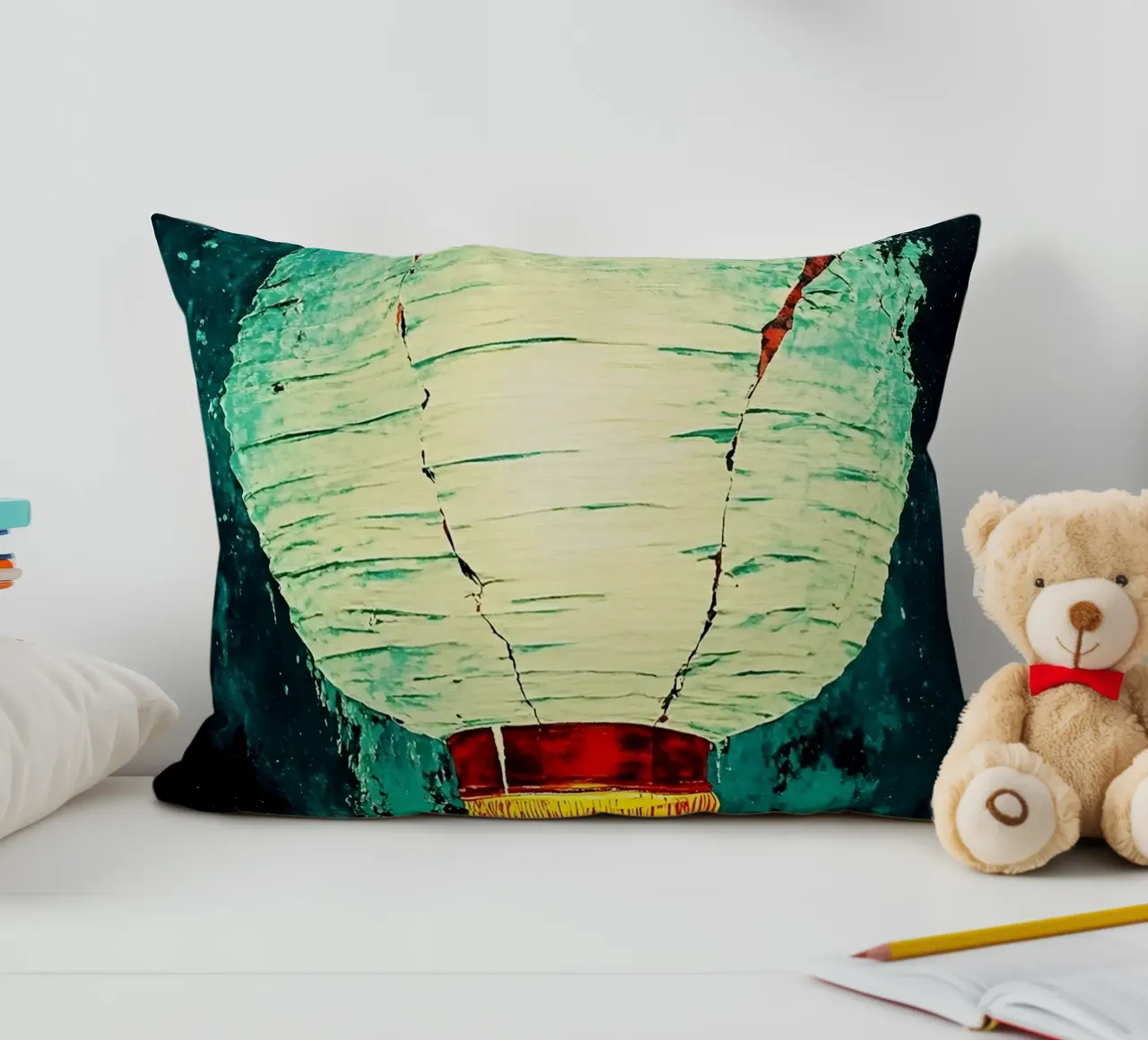 Lanterna infrangibile - Pop Art cuscino da ColorCrash Gallery