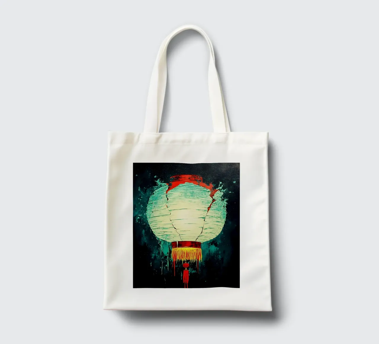 Lanterna infrangibile - Pop Art borsa in juta da ColorCrash Gallery