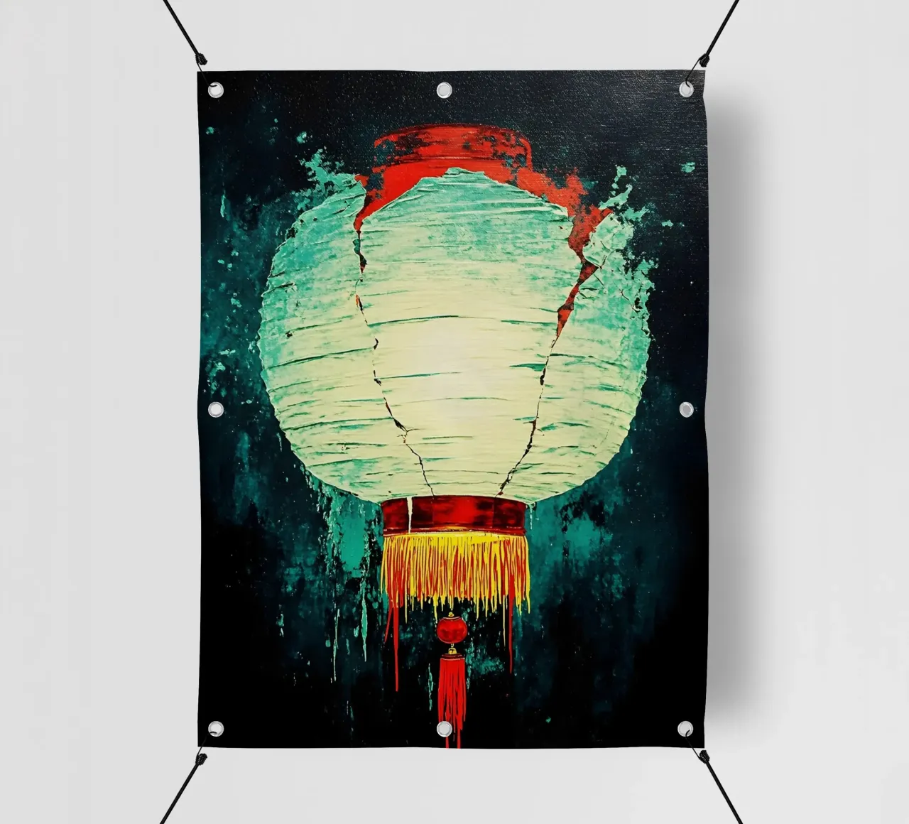 Lanterna infrangibile - Pop Art telo in pvc da ColorCrash Gallery