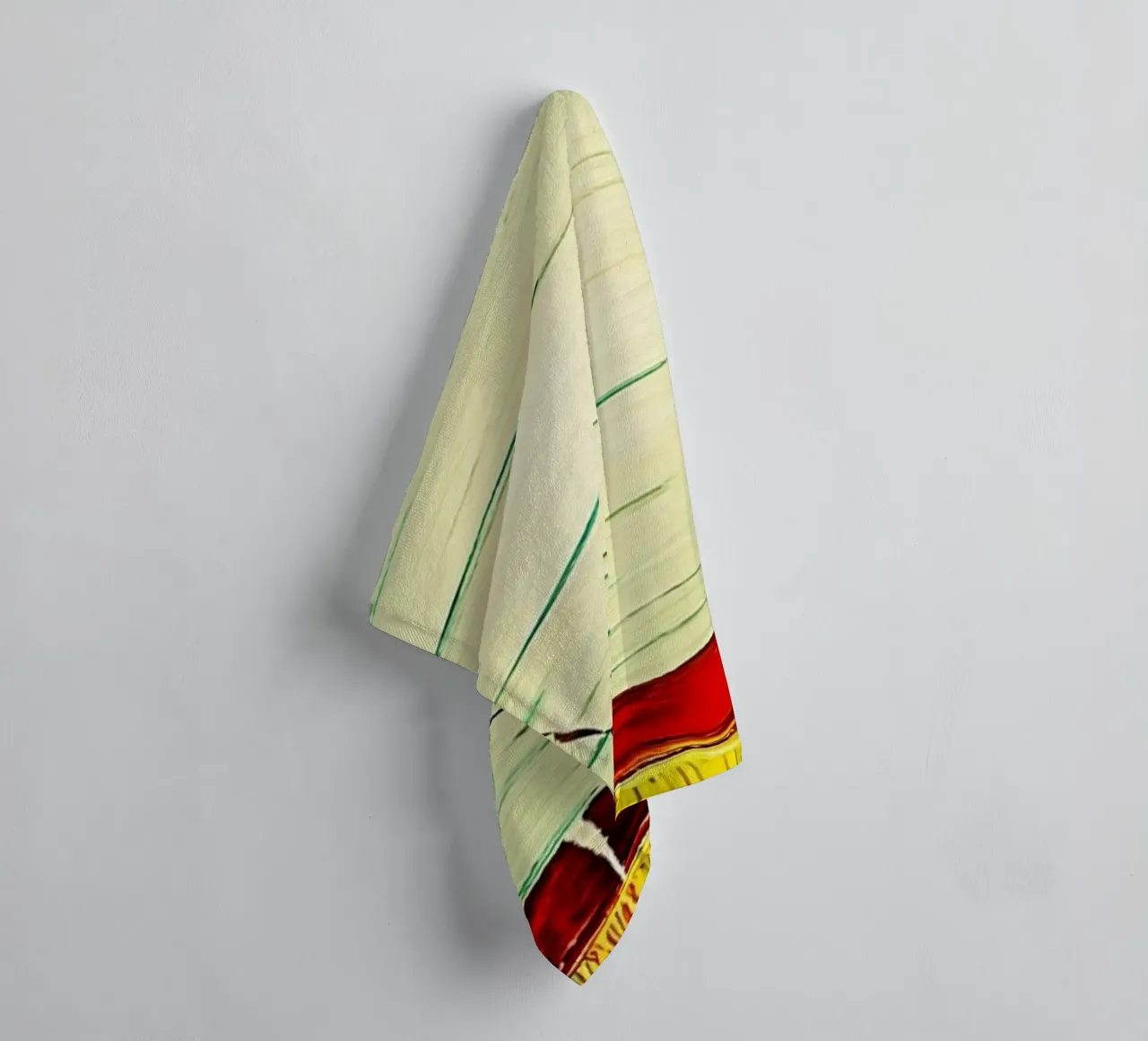Lanterna infrangibile - Pop Art asciugamano da bagno da ColorCrash Gallery