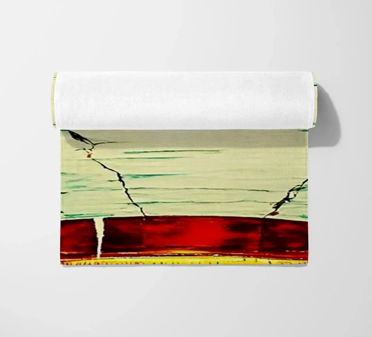 Lanterna infrangibile - Pop Art telo mare da ColorCrash Gallery