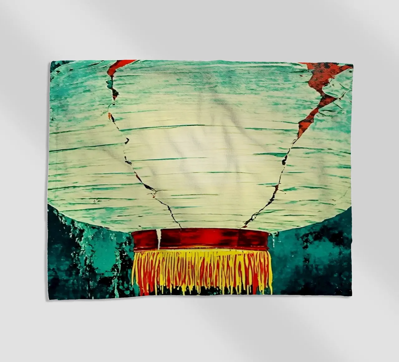 Lanterna infrangibile - Pop Art telo mare da ColorCrash Gallery