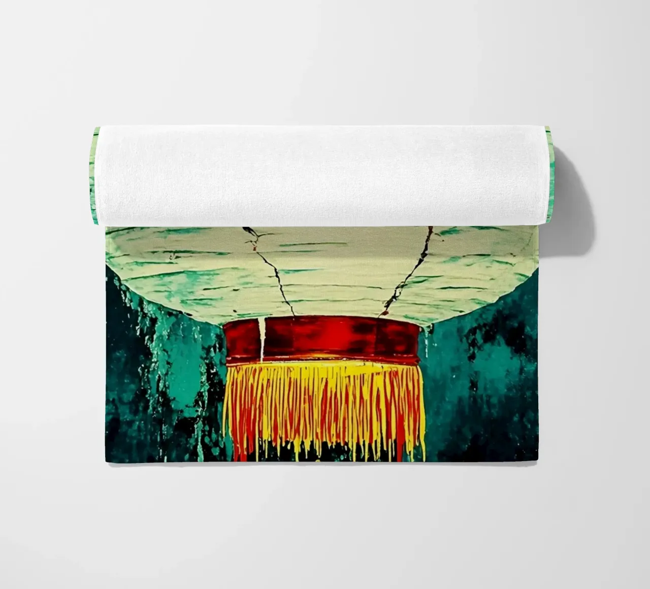 Lanterna infrangibile - Pop Art telo mare da ColorCrash Gallery