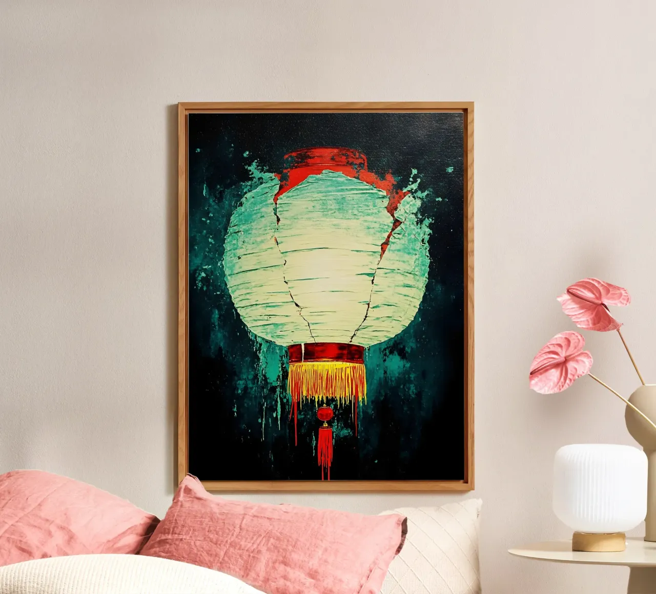 Lanterna infrangibile - Pop Art alluminio dibond da ColorCrash Gallery
