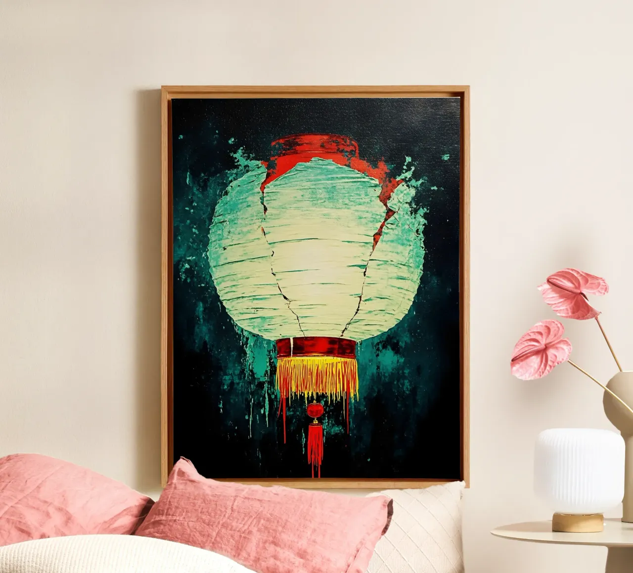 Lanterna infrangibile - Pop Art tela da ColorCrash Gallery